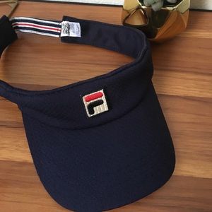 Fila Visor blue and red hat